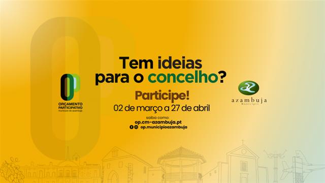 OP 2026 de Azambuja recebe 54 propostas para todas as freguesias do concelho