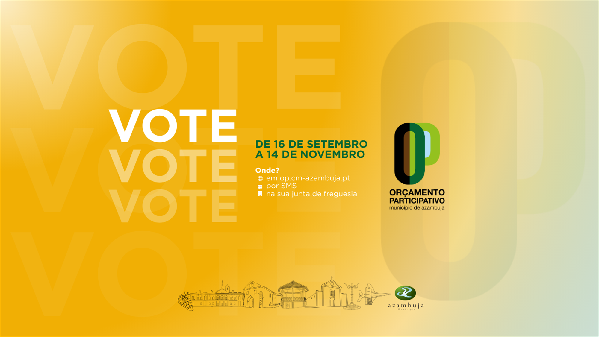 Orçamento Participativo de Azambuja 2026 – projetos em votação pública até 14 de novembro