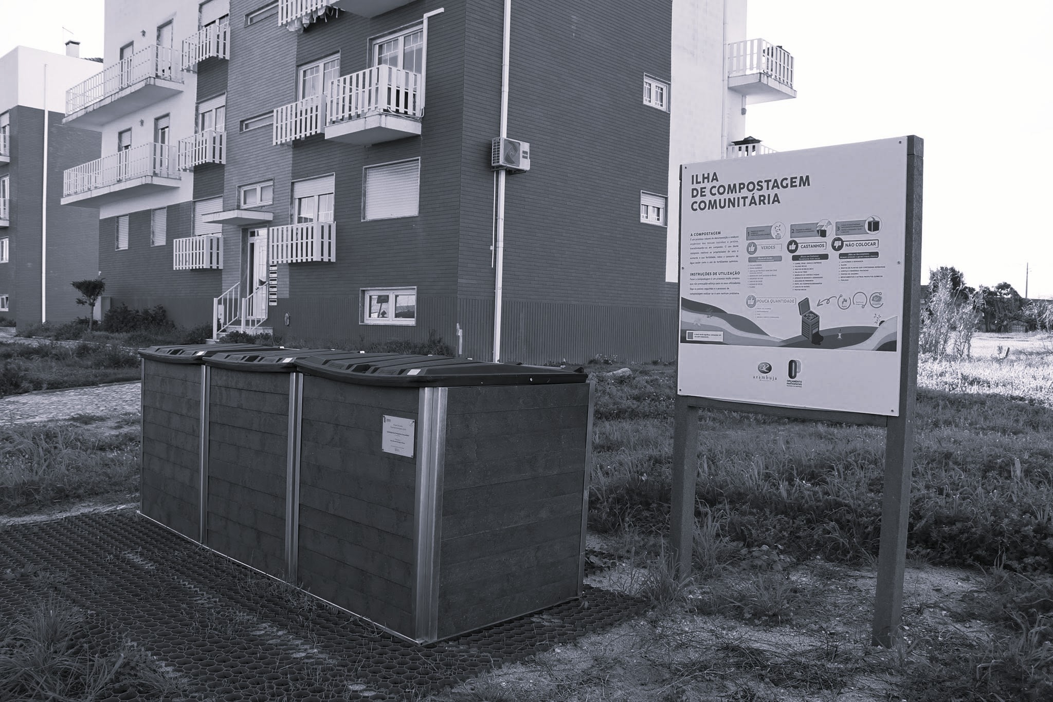 Projeto "Instalação de Compostor Comunitário" já está concluído 