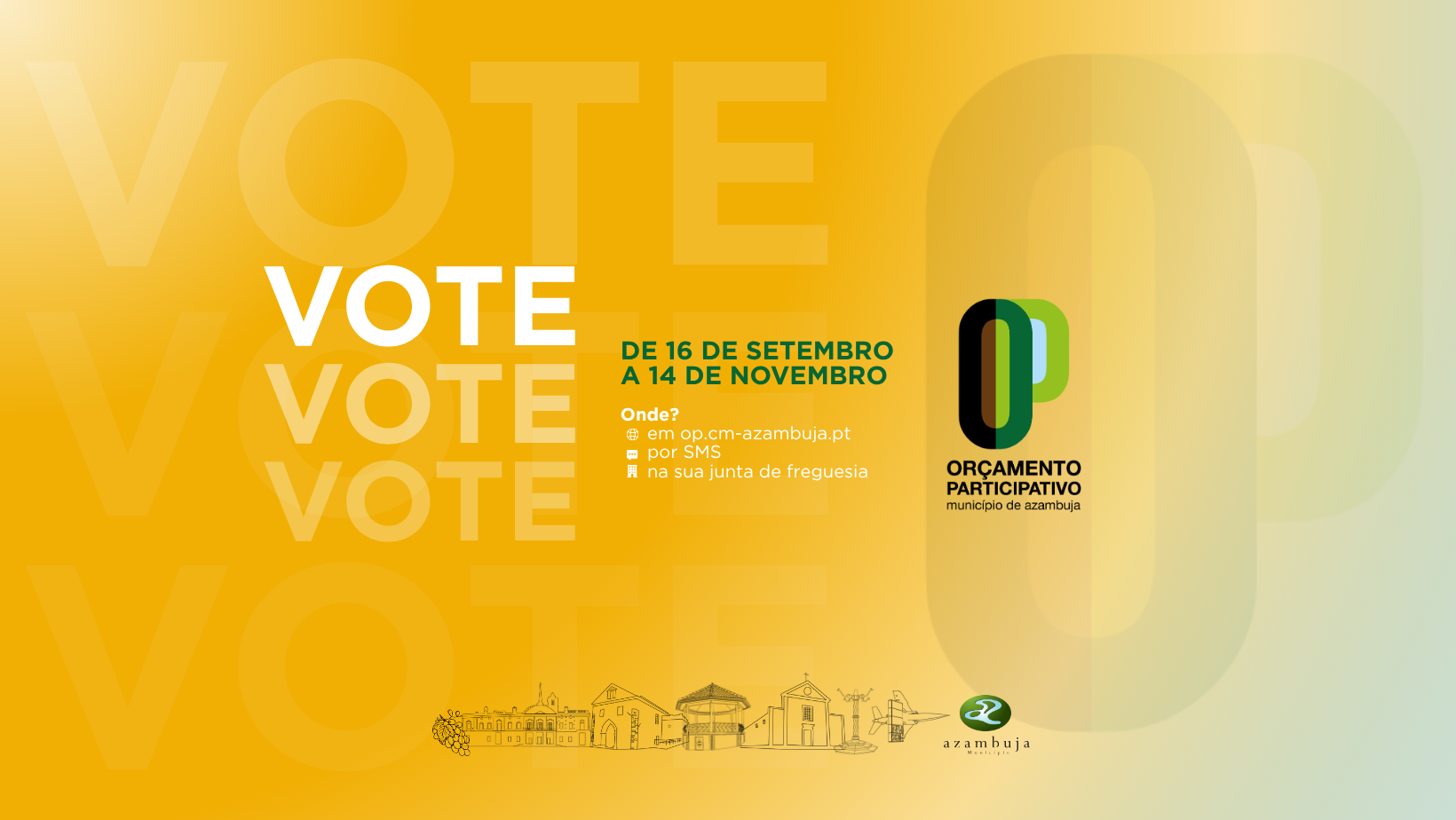 Orçamento Participativo de Azambuja 2026 – projetos em votação pública até 14 de novembro